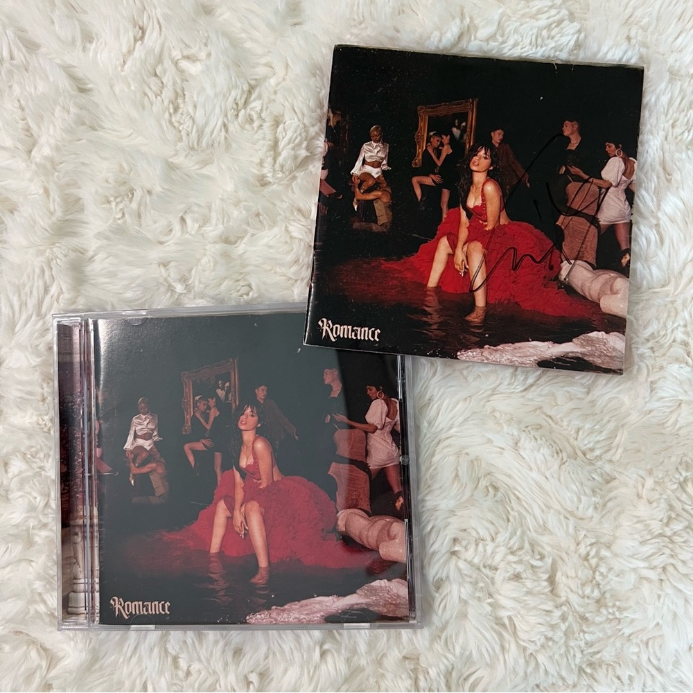SIGNED Camila Cabello ‘Romance’ CD